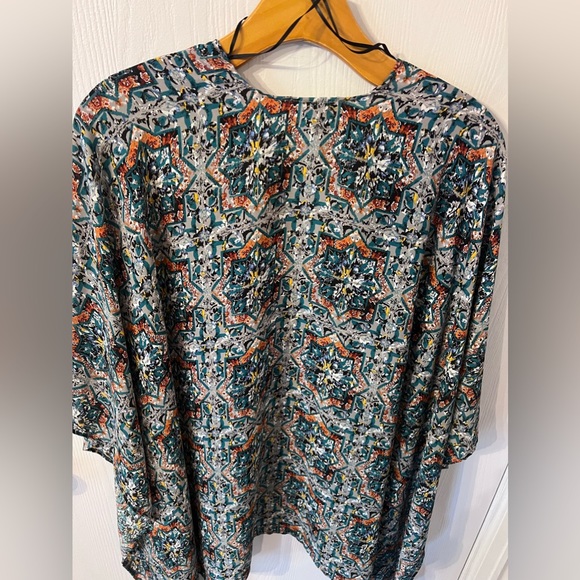 Earthbound Trading Company Celestial Star Multicolor Shawl/Wrap - Picture 4 of 6